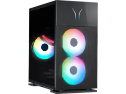 EraZER Engineer X30 (MD 35478) Gaming PC, Intel® Core™ Ultra 7 Prozessor 265F (30 MB Cache, bis zu 5.30 GHz), 32 GB RAM, 2000 SSD, GeForce RTX™ 5070, Windows 11 Home, Schwarz