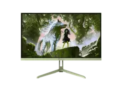 AROZZI LED 23,8 Zoll Gaming Monitor, Full-HD, 1 ms Reaktionszeit, 300 cd/m², 200 Hz, Forest Green