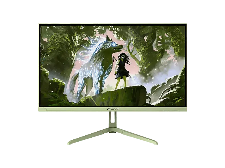 AROZZI LED 23,8 Zoll Gaming Monitor, Full-HD, 1 ms Reaktionszeit, 300 cd/m², 200 Hz, Forest Green