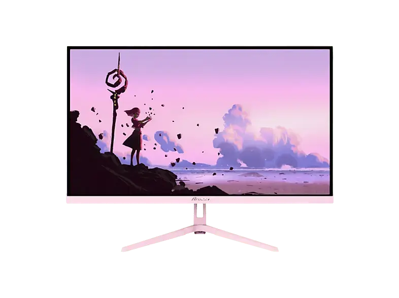 AROZZI NOVA 27 Zoll Gaming Monitor, QHD, 1 ms Reaktionszeit, 350 cd/m², 180 Hz, Pink