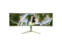 AROZZI NOVA 49 Zoll Curved Gaming Monitor, DQHD, 1 ms Reaktionszeit, 350 cd/m², 165 Hz, Forest Green