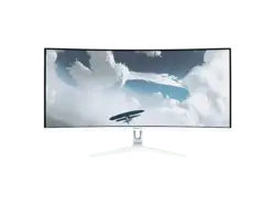 AROZZI NOVA 34 Zoll Curved Gaming Monitor, UWQHD, 1 ms Reaktionszeit, 350 cd/m², 165 Hz, White