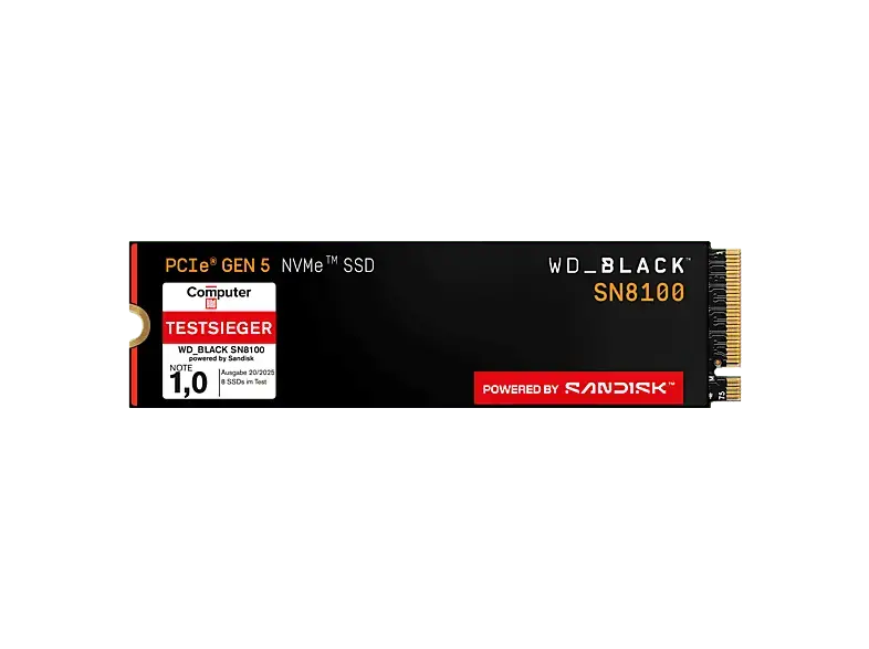 SandISK WD_black SN8100 NVMe Festplatte, SSD 2TB