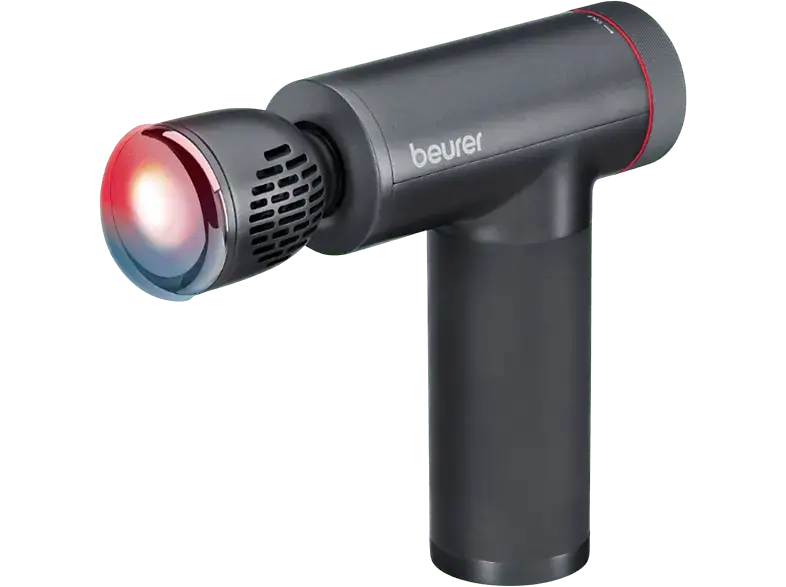 Beurer 102.68 MG 195 Hot & Cold Massagegun, mit 7 Aufsätzen, Schwarz