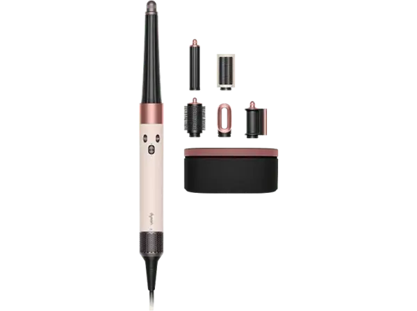 Dyson Airwrap i.d.™ Multi-Haarstyler und -trockner mit Bluetooth® Technologie Ceramic Pink & Rosegold, 1300 Watt, 6 Aufsätze
