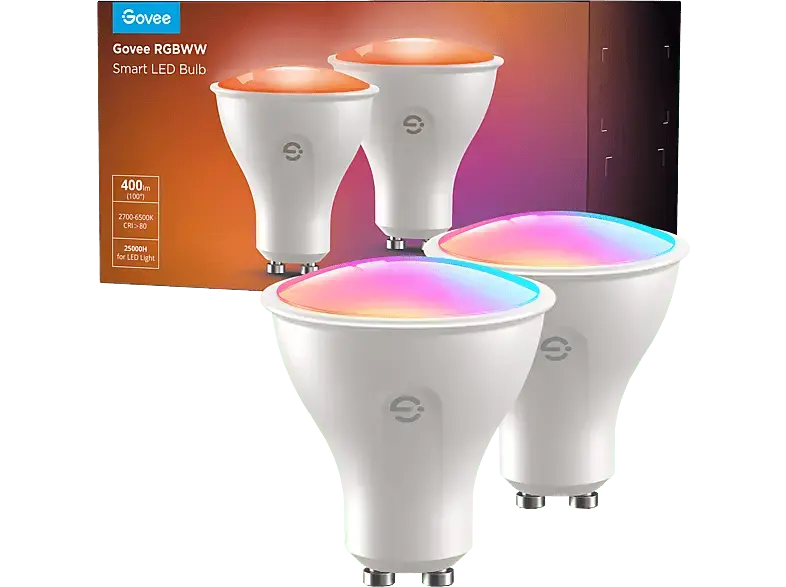 Govee RGBWW LED Bulb (2 Pack) GU10; LED Glühbirne