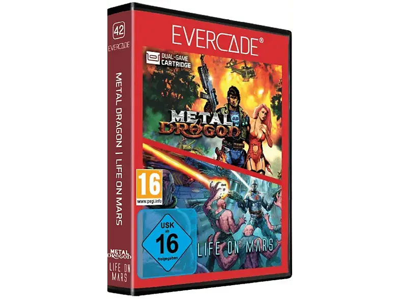 Blaze Evercade Metal Dragon/Life on Mars