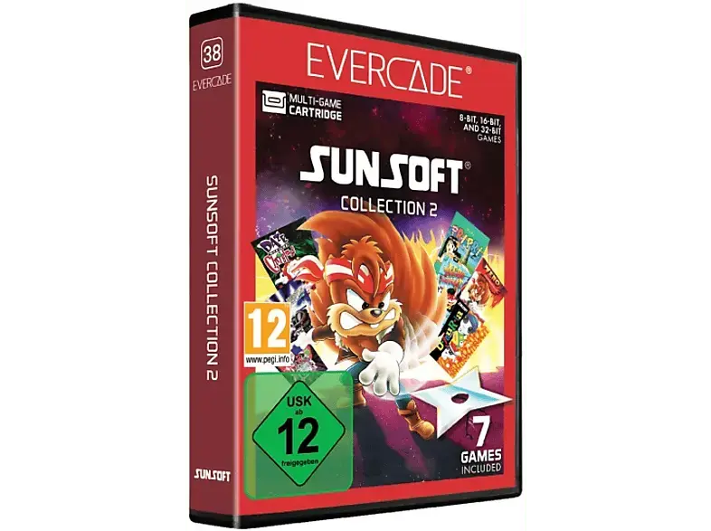 Blaze Evercade Sunsoft Collection 2 Cartridge