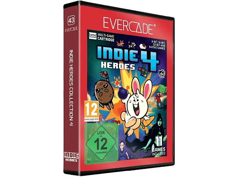 Blaze Evercade Indie Heroes Collection 4 Cartridge