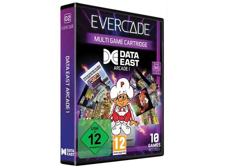 Blaze Evercade Data East Arcade Cartridge 1