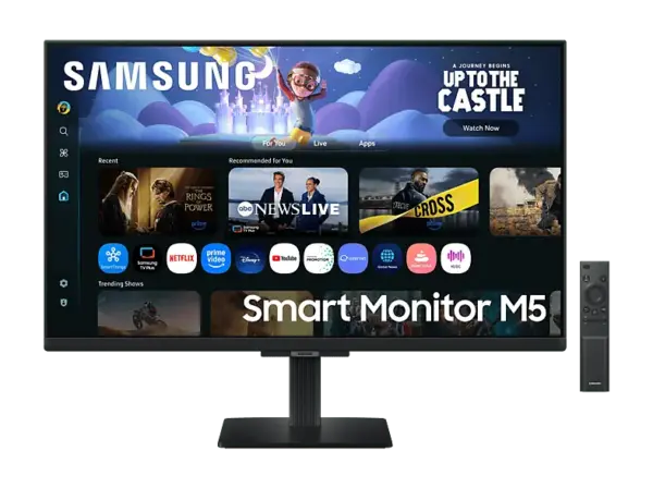 SAMSUNG M50F 27 Zoll Monitor, Full-HD, 5 ms Reaktionszeit, 250 cd/m&sup2;, 60 Hz, Schwarz