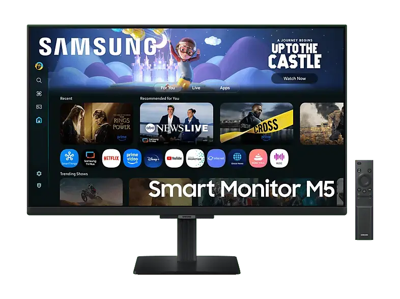 Samsung M50F 27 Zoll Monitor, Full-HD, 5 ms Reaktionszeit, 250 cd/m², 60 Hz, Schwarz