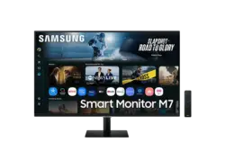 Samsung M70F LS32FM700UUXEN 32 Zoll Smart Monitor, UHD 4K, 4 ms Reaktionszeit, 300 cd/m², 60 Hz, Schwarz