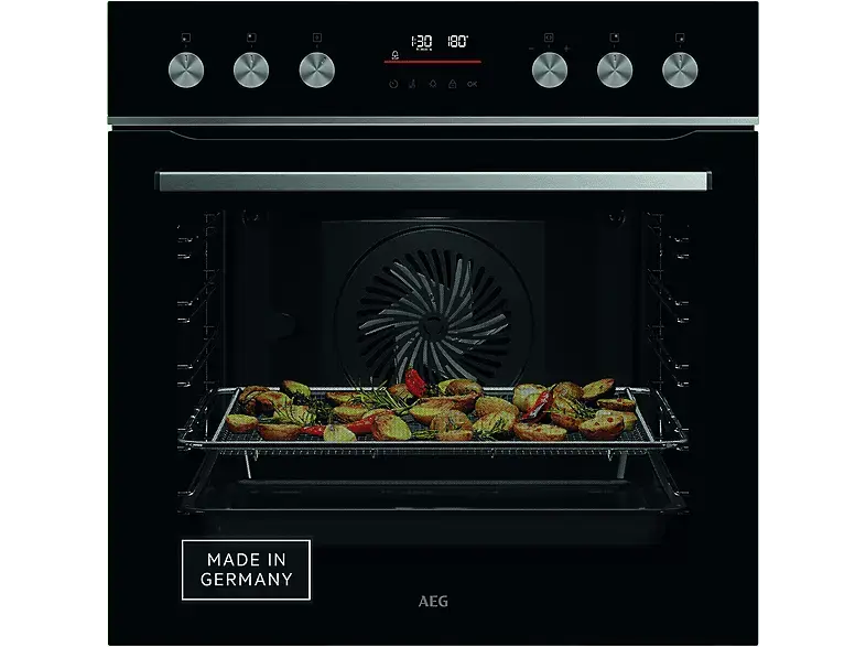 AEG OU5PE42AB 5000 SurroundCook® Herd (71 l, Schwarz, 595 mm breit, A+)