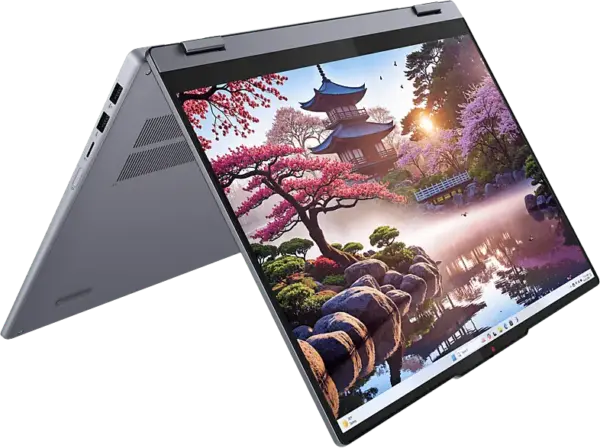 LENOVO IdeaPad 5 2-in-1 16AKP10, Convertible, 16 Zoll WUXGA Touchscreen, AMD Ryzen™ AI 340 Prozessor, GB RAM, 512 SSD, Radeon™ 840M, Windows 11 Home, Luna Grey