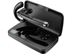 ISY IBO-3000 mit Ladecase, In-ear Headset, Bluetooth, Schwarz