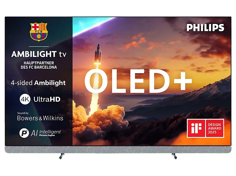Philips 77OLED910/12 (2025) 77 Zoll OLED+ 4K Ambilight TV; OLED TV
