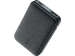 Cellular Line PBGLAM10000PDK Power Bank Glam, 10000 mAh, Delivery, Schwarz; Powerbank