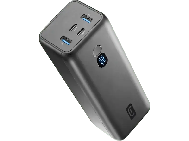 Cellular Line Powerbank maxI 100W 27.000mAh, Schwarz