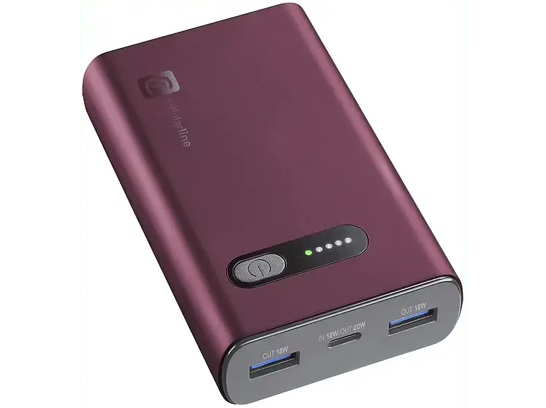 Cellular Line Powerbank 20W 10000mAh, Rot