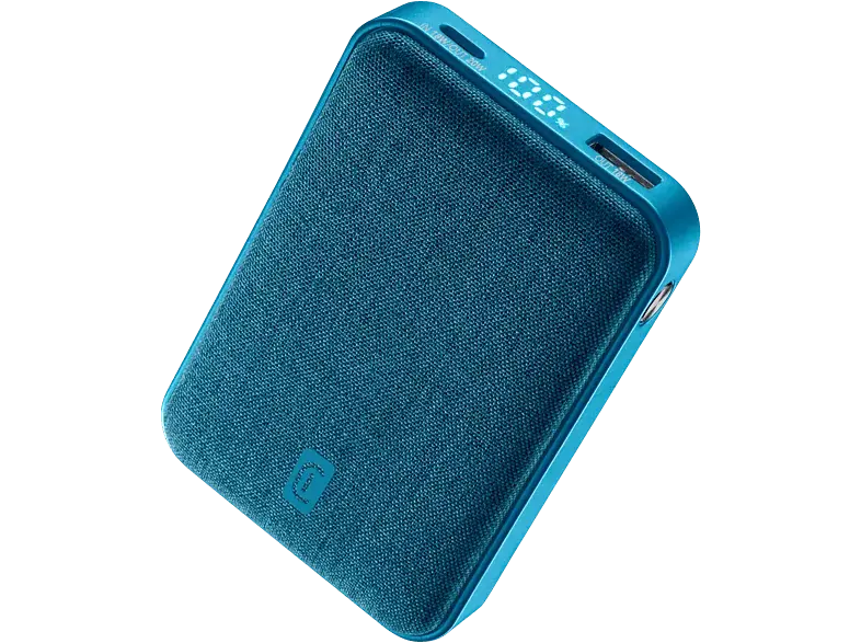 Cellular Line PBGLAM10000PDB Power Bank Glam, 10000 mAh, Delivery, Blau; Powerbank