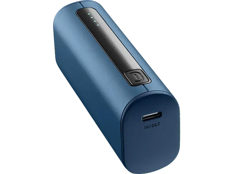 Cellular Line Powerbank THUnder mini 12W 5.000mAh, Blau