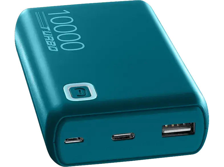 Cellular Line Powerbank Essence TURBO 20W 10.000mAh, Grün