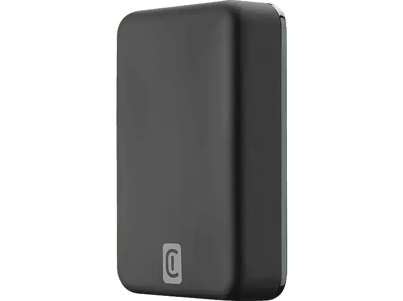 Cellular Line Powerbank MAG Wireless 18W 10.000mAh für Apple MagSafe, Schwarz