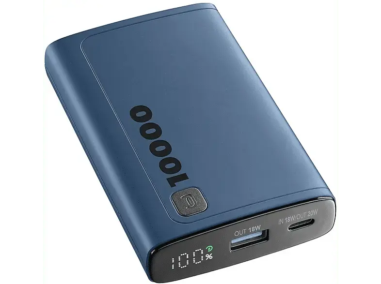 Cellular Line Powerbank elite 20W 10000mAh, Blau