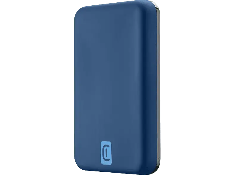 Cellular Line Powerbank MAG Wireless 10W 5.000mAh für Apple MagSafe, Blau