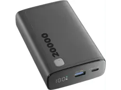 Cellular Line Powerbank elite 20W 20000mAh, Schwarz