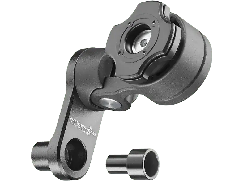 Interphone Quiklox Smartphone Motorradhalterung für Lenkerklemme; Lenkerklemmenhalterung