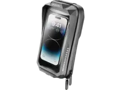 Interphone Quiklox Waterproof Case 7 Zoll für Smartphone Motorradhalterung; Softcase für Motorradhalterung