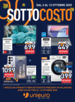 Unieuro SOTTOCOSTO da Unieuro! - al 12.10.2025