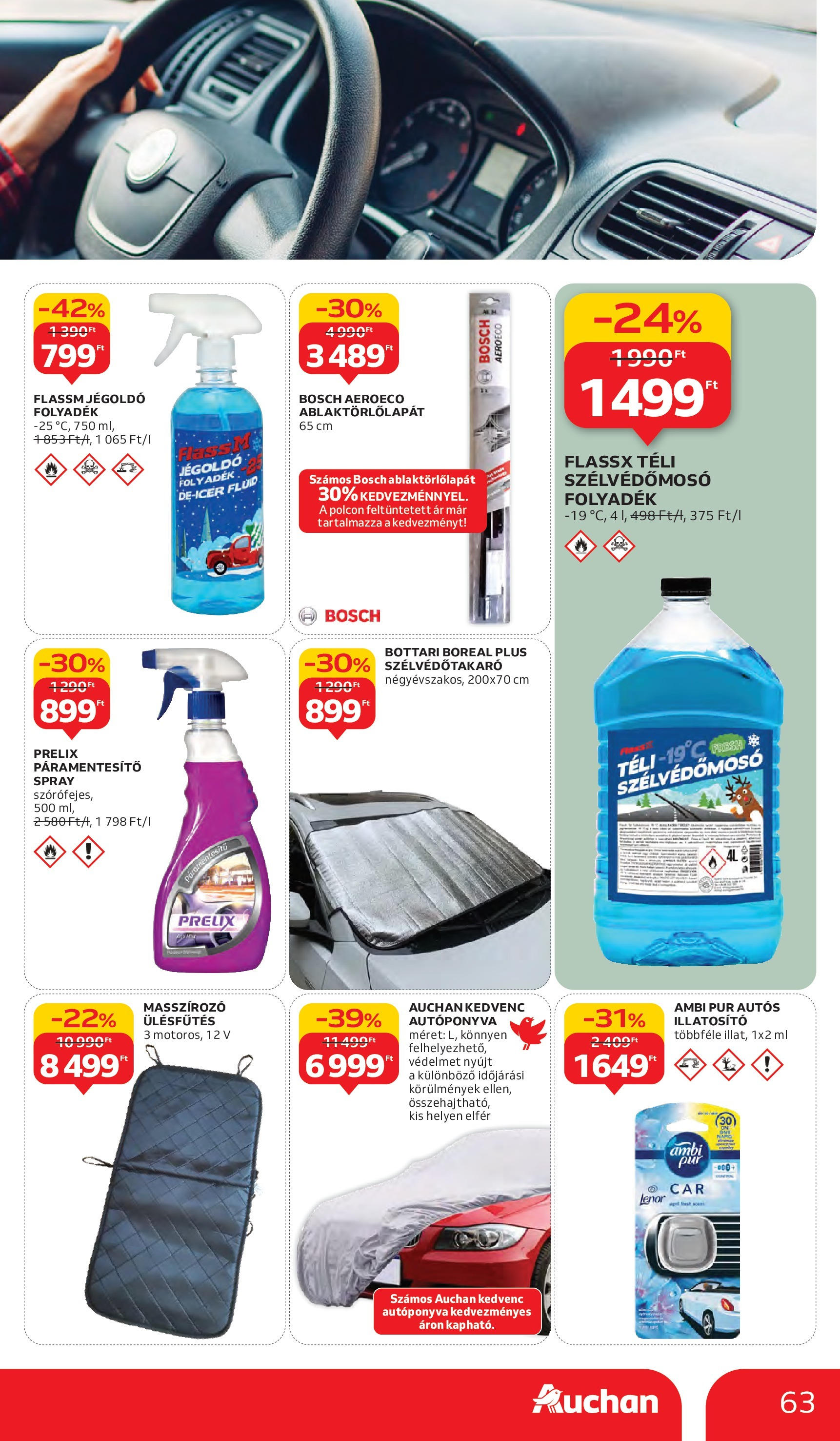 Auchan - Auchan újság érvényessége 10.08.-ig - 2025.10.03. -tól/töl > akció, lapozható szórólap 🛍️ | Oldal: 63 | Termékek: Páramentesítő
