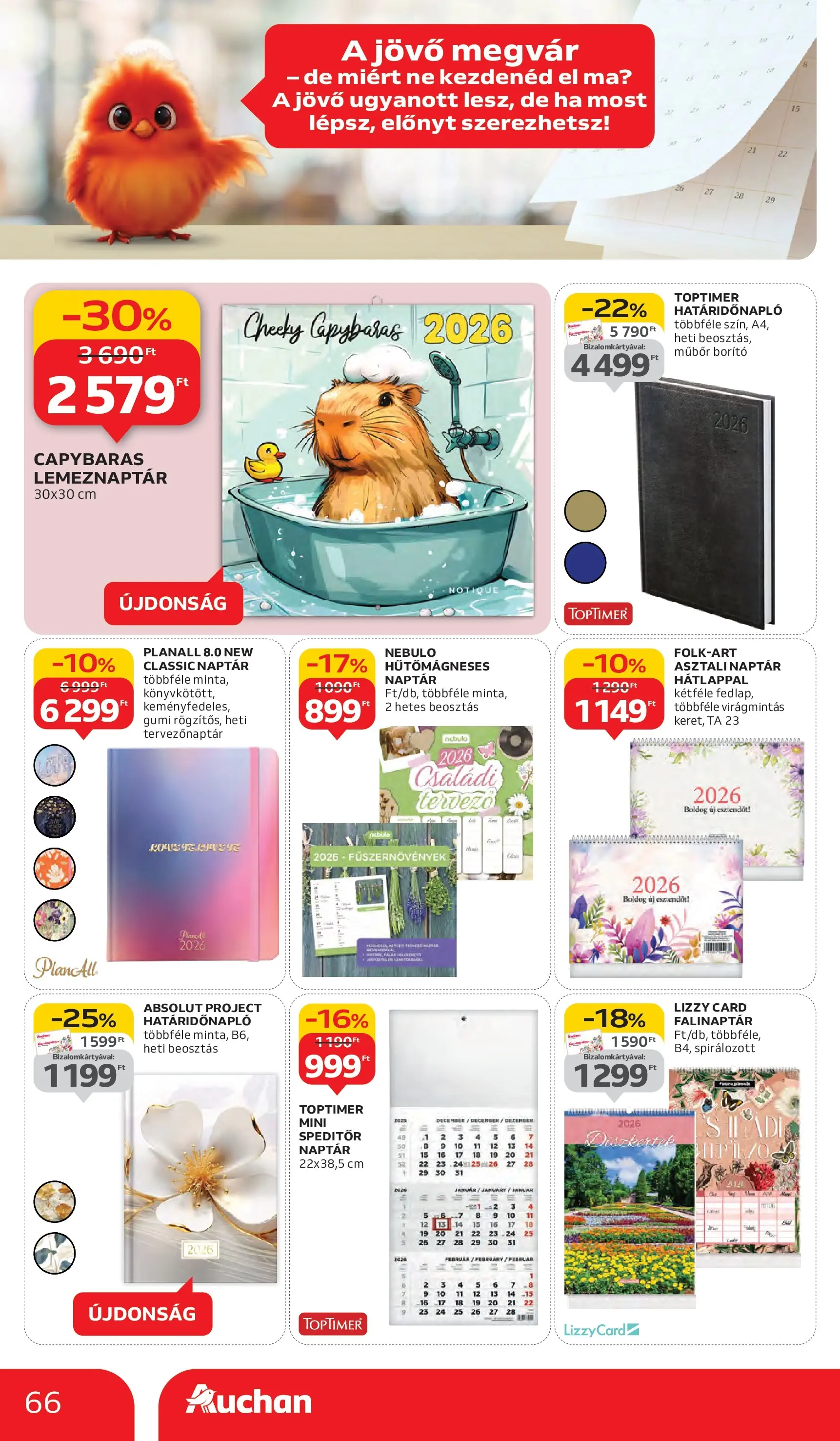 Auchan Akciós újság Szeged - 2025.10.02. -tól/töl > akció, lapozható szórólap 🛍️ | Oldal: 66