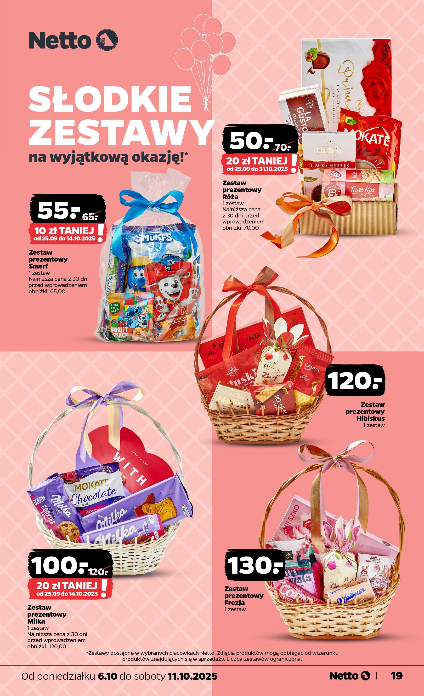 Netto gazetka - Spożywcza od 06.10.2025 - Aktualne promocje | Strona: 19 | Produkty: Mango, Milka