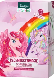 Kneipp Naturkind Geschenkset Kinder Schaumbäder Regenbogenmagie 3tlg