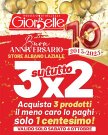 3x2 su tutto