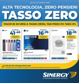 ALTA TECNOLOGIA, ZERO PENSIERI TASSO ZERO
