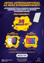 Szerencsejáték Zrt.: Szerencsejáték Zrt. Érvényes 10.31.-ig - 2025.10.31 napig