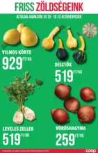 COOP Szolnok újság érvényessége - 2025.10.15-ig
