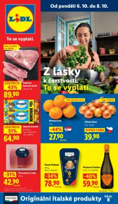 Náhled letáku Lidl - Lidl leták do 08.10.2025 od 05.10.2025