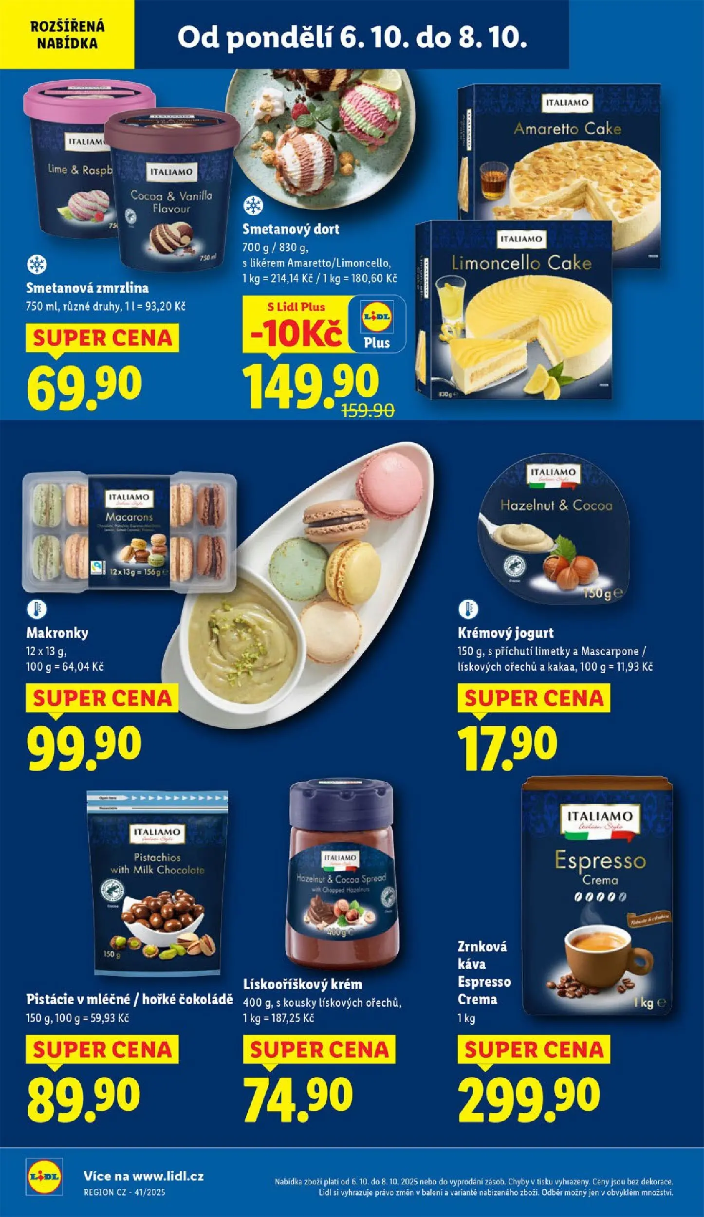 Lidl leták od 05.10.2025 - Nový akční leták | Strana: 26 | Produkty: Jogurt, Krém, Limetky, Mascarpone
