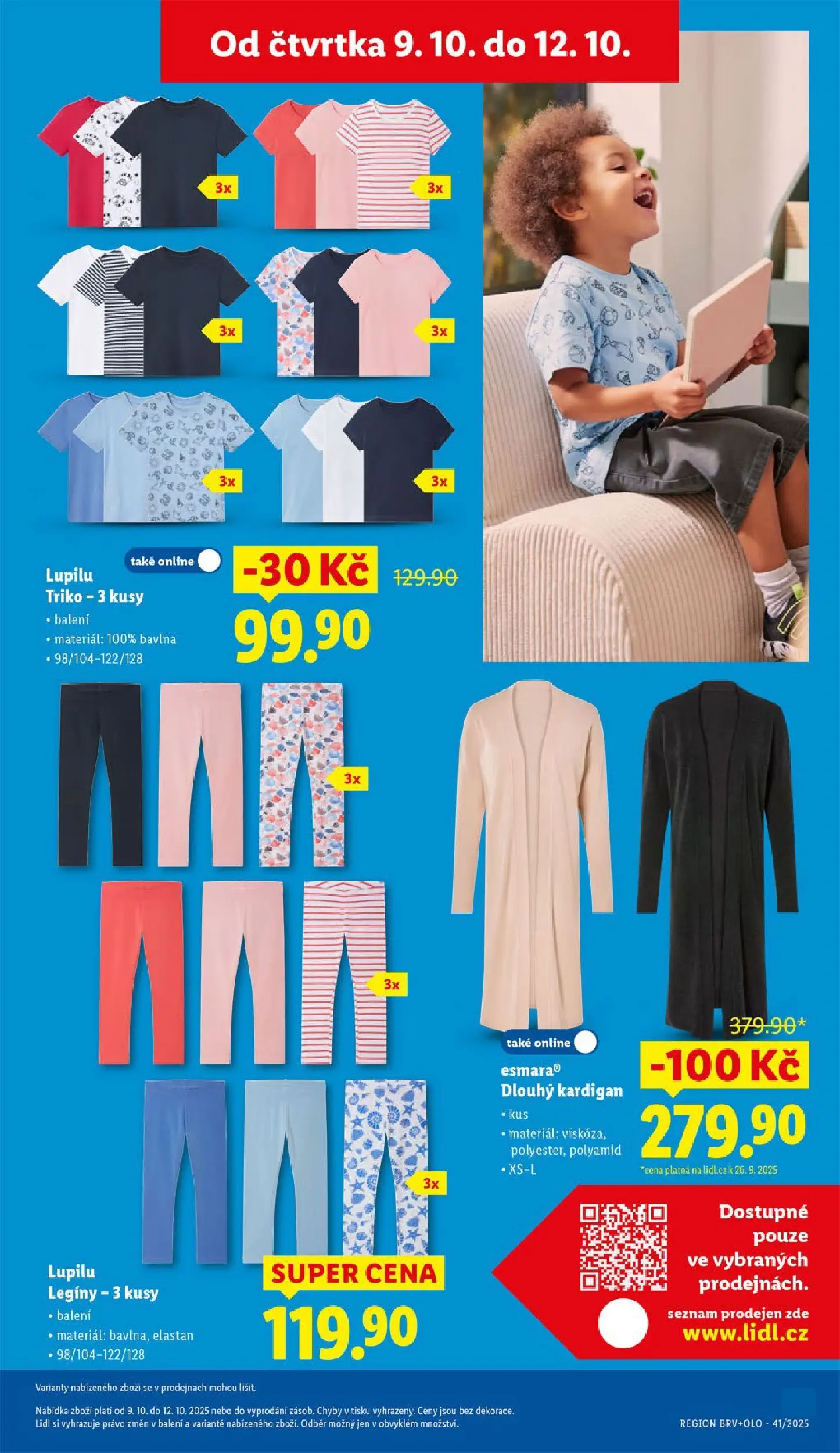 Lidl leták od 05.10.2025 - Nový akční leták | Strana: 31 | Produkty: Legíny