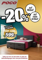 POCO Poco: -20% auf viele Artikel - bis 10.10.2025