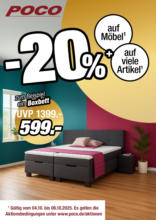 Poco: -20% auf viele Artikel