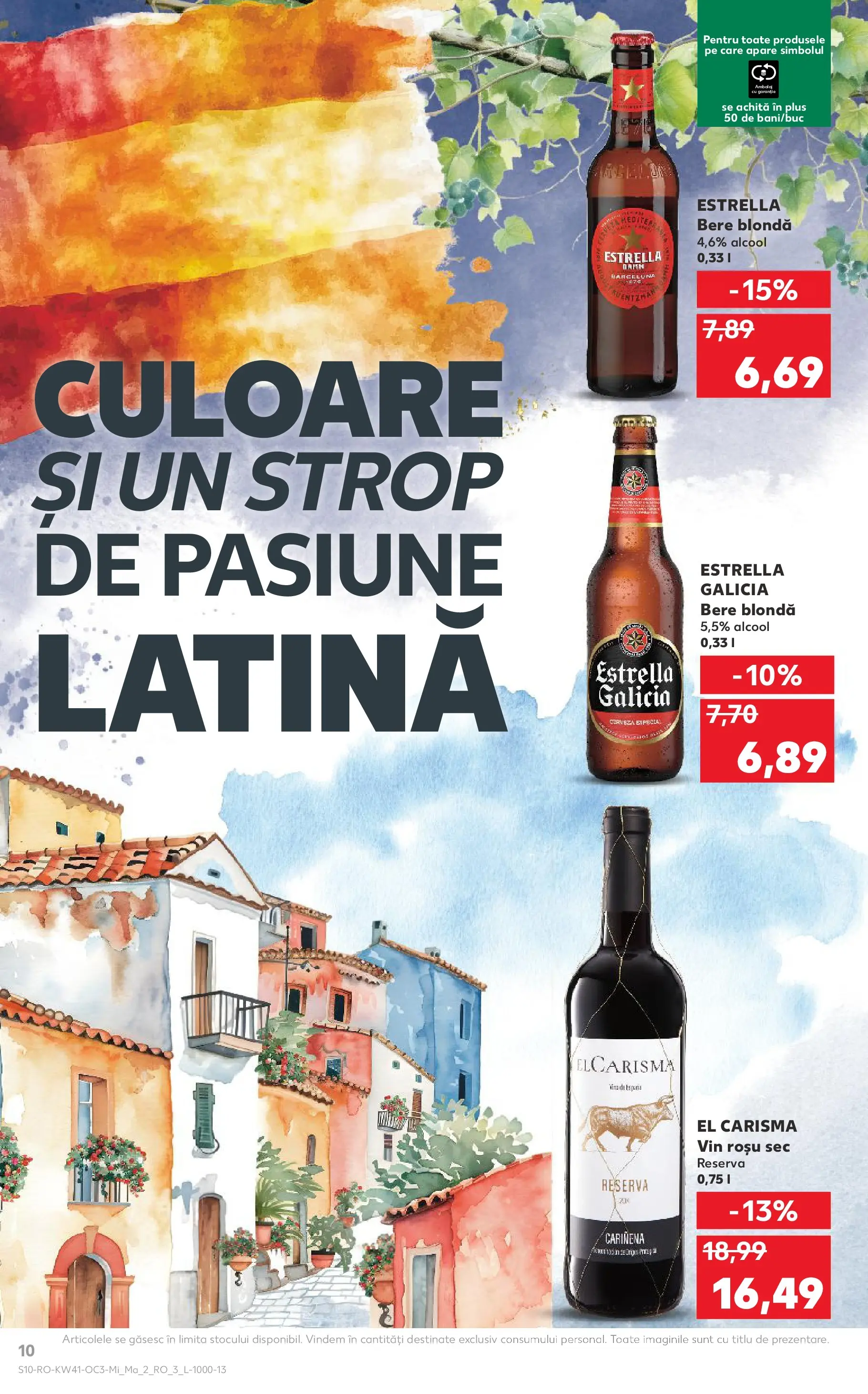 Catalog Kaufland - București 08.10.2025 - Revista si Oferta | Pagină: 10 | Produse: Vin, Bere