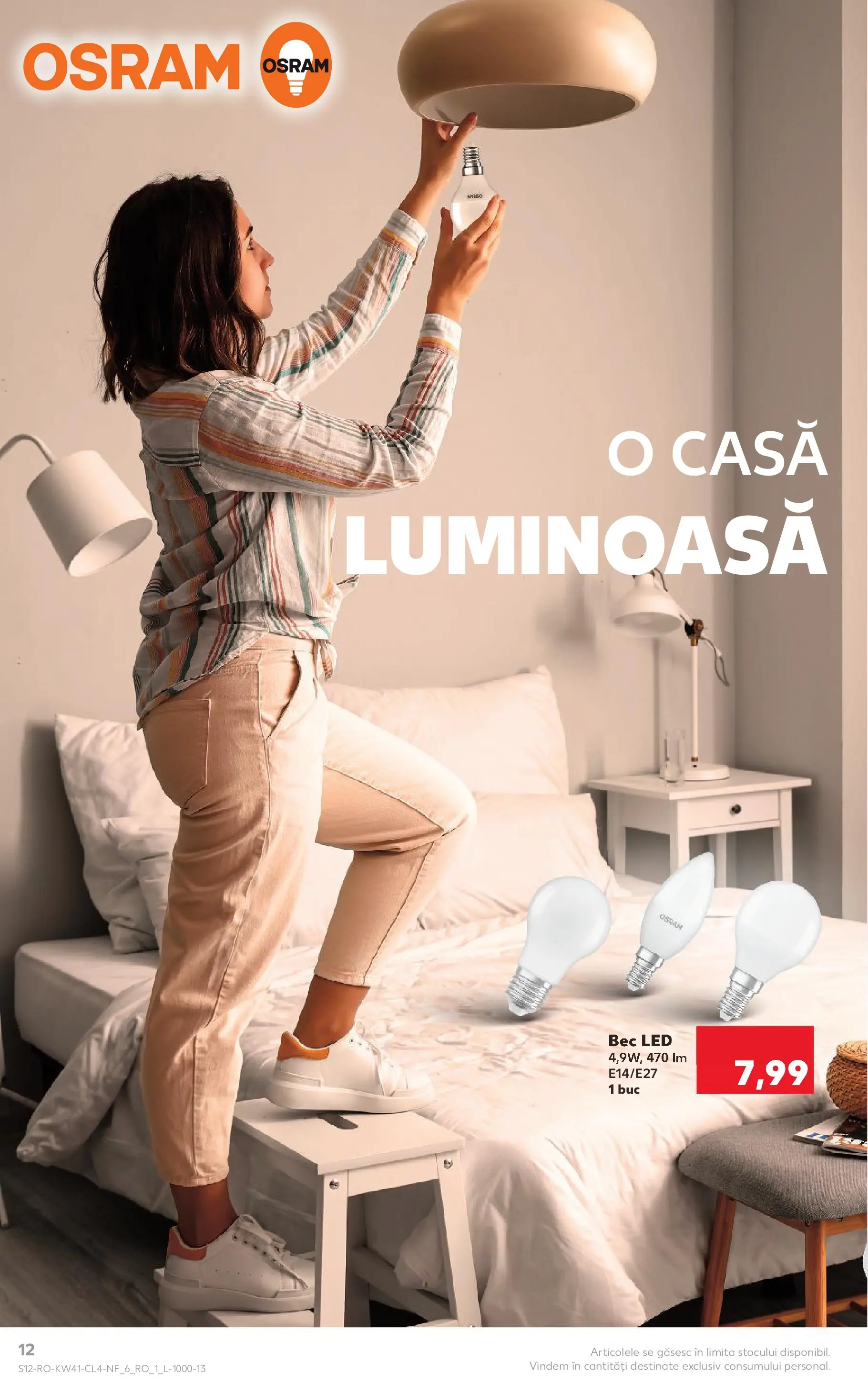Catalog Kaufland - București 08.10.2025 - Revista si Oferta | Pagină: 12 | Produse: Bec, Babak