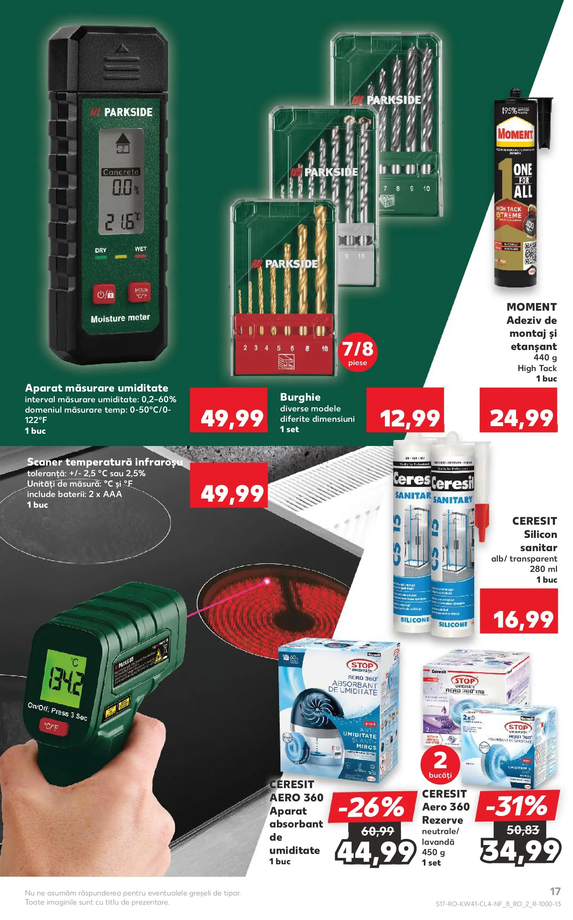 Catalog Kaufland - București 08.10.2025 - Revista si Oferta | Pagină: 17 | Produse: Baterii, Adeziv